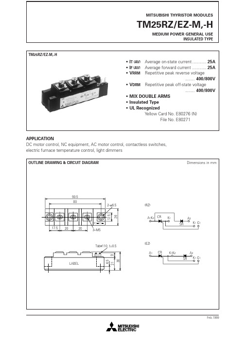 TM25RZ-H资料