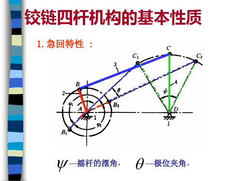 机械设计基础——铰链四杆机构