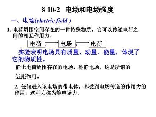 大学普通物理第十章第二节刘克哲等主编10-2