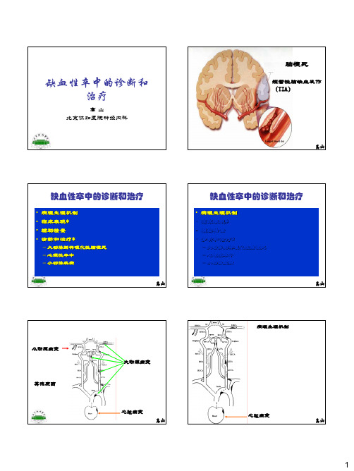 2011-医大教学-缺血性卒中