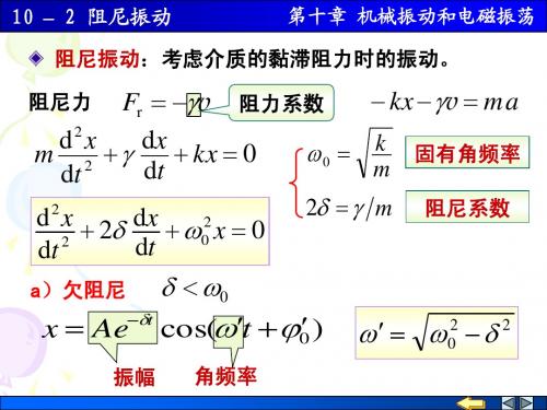 10-02 阻尼振动