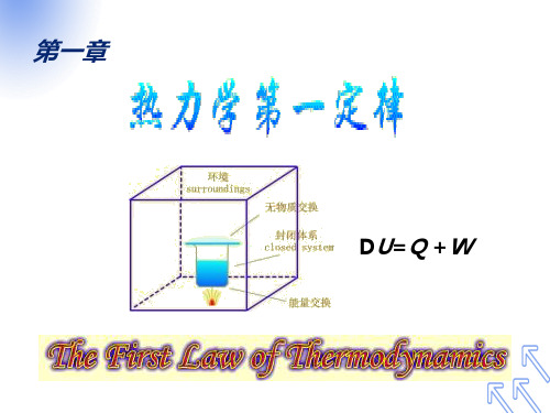 热力学第一定律(物理化学)