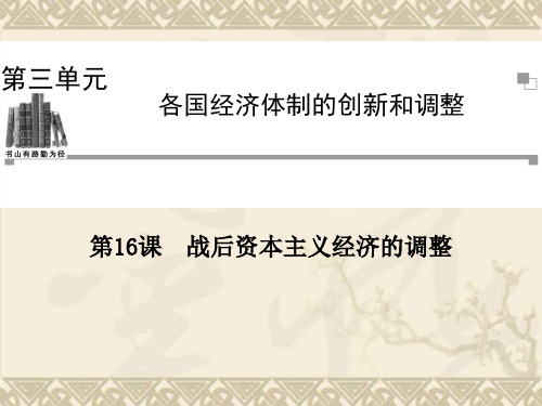 -《金版学案》高中历史岳麓版必修2全册同步教学课件 第16课