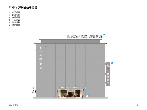 丽枫酒店户外标识工程标准方案PPT课件