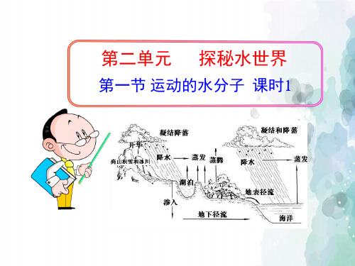 鲁教版化学八年级《运动的水分子》第一课时课件