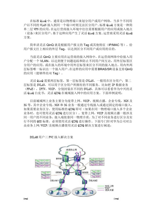 QinQ技术--涉及SVLAN和CVLAN