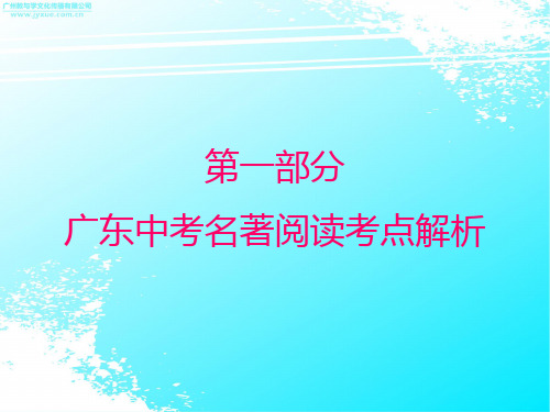 广东中考名著阅读考点解析