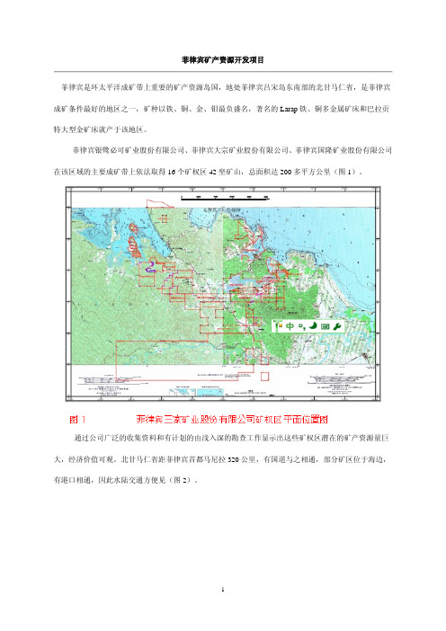 菲律宾矿产资源