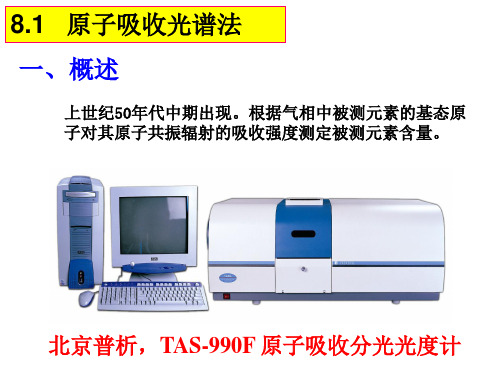 8-原子吸收光谱法29页PPT