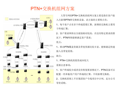 河南移动集团客户组网方案说明