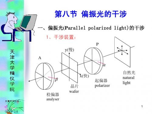 14-8的偏振和晶体光学基础