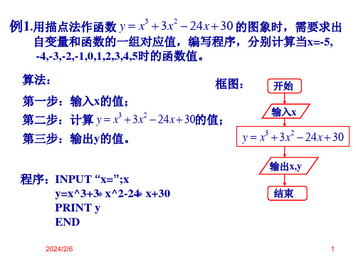 输入输出和赋值语句