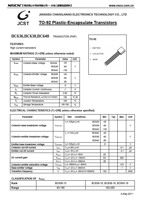 BC638三极管