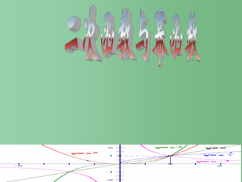 高考数学大一轮复习 第二章 7二次函数与幂函数课件 文