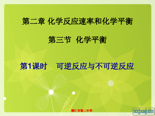 高中化学选修4第二章第三节 化学平衡.ppt