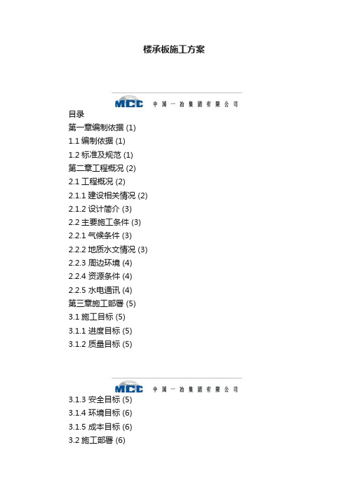 楼承板施工方案