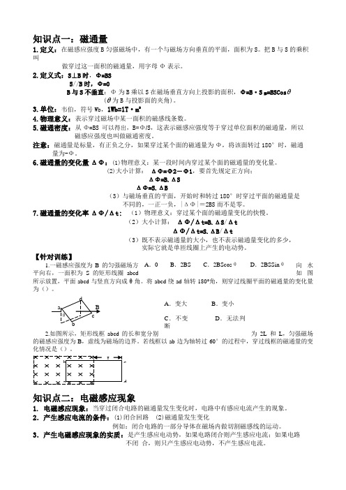 楞次定律—知识点