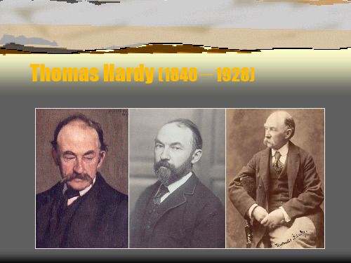 Thomas Hardy (1840-1928)英国文学 教学课件