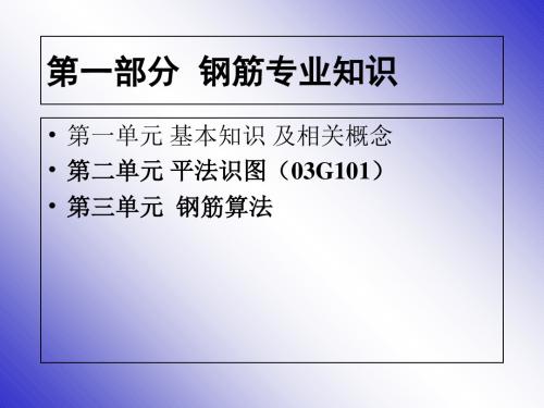 135403钢筋知识大全图文并茂好懂易学精品文档