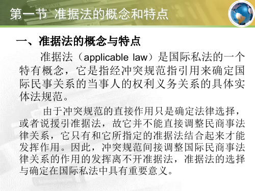 准据法的确定ppt课件