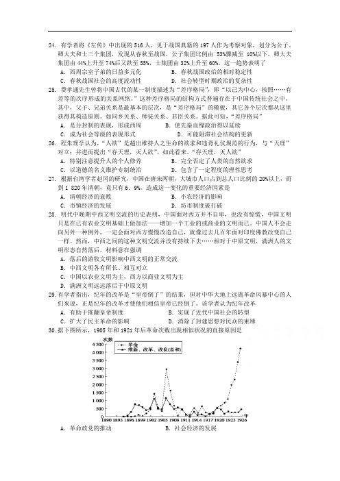 四川省绵阳南山中学2017届高三上学期12月月考试卷 历