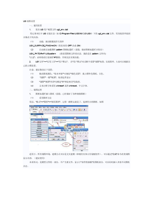 ug制图设置[最新]