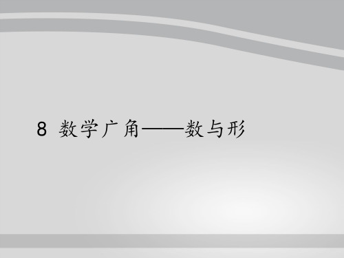 六年级上册数学课件-8 数学广角——数与形｜人教版(共26张PPT)