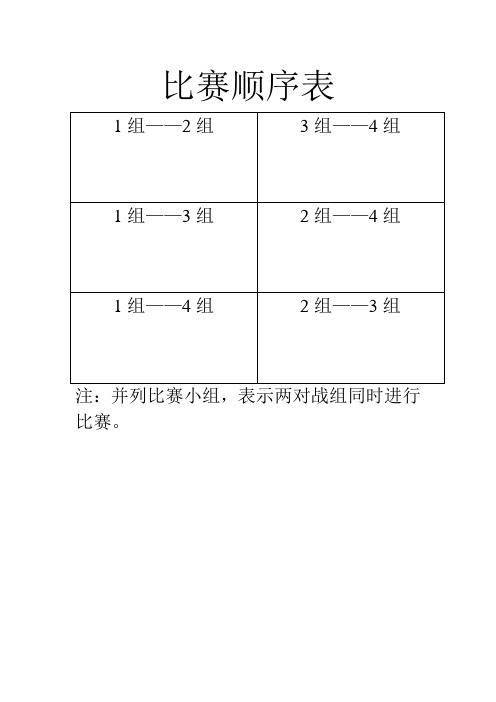 够级专用规则、统计表234