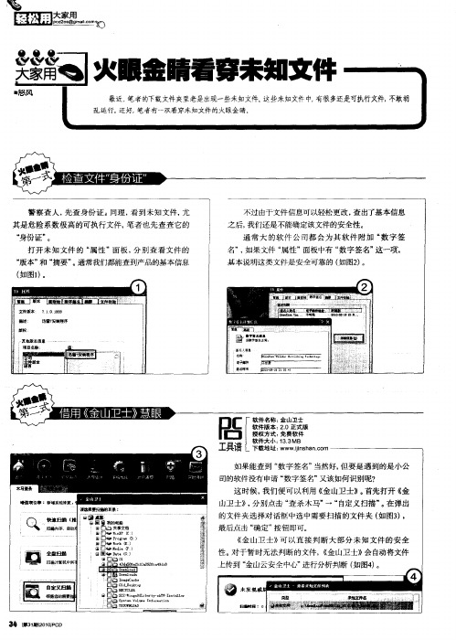 火眼金睛看穿未知文件