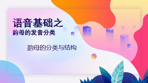 演讲与口才：韵母的分类与结构