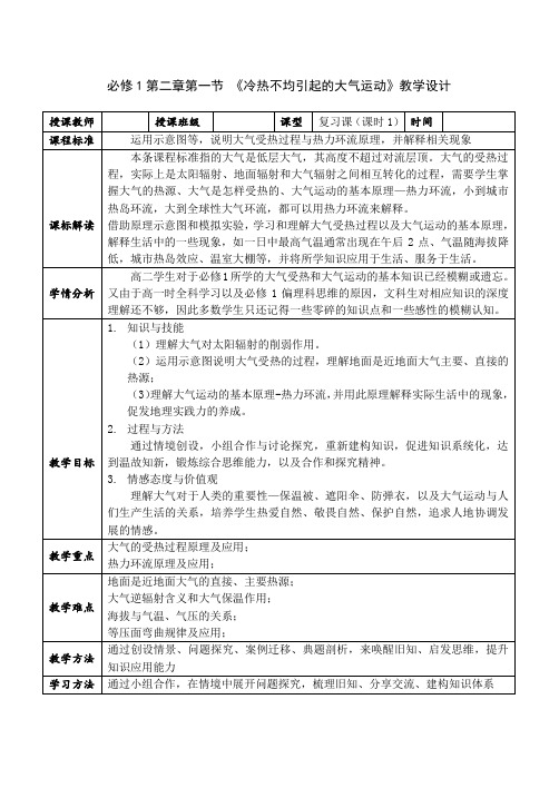 人教版高中地理必修1《第三章 地球上的水 章节复习与测试》_120