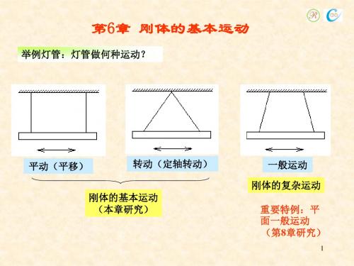 第6 章 刚体的基本运动.