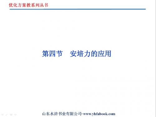 2011高二物理：3.4_安培力的应用_课件(粤教版选修3-1)