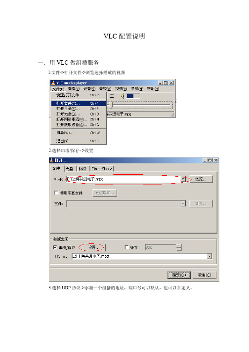 VLC配置说明-注册表强制IGMP V2