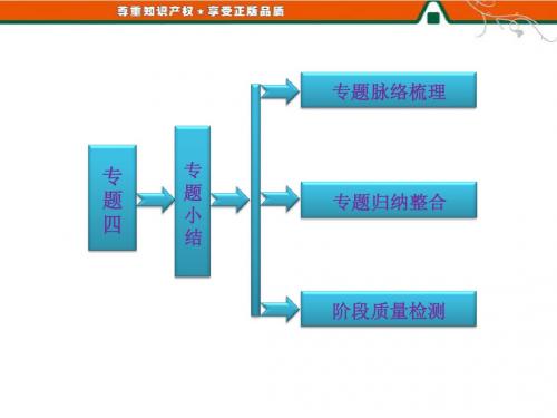 高二历史人民版选修3课件：专题四   专题小结