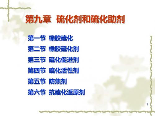 第9章 硫化剂和硫化助剂