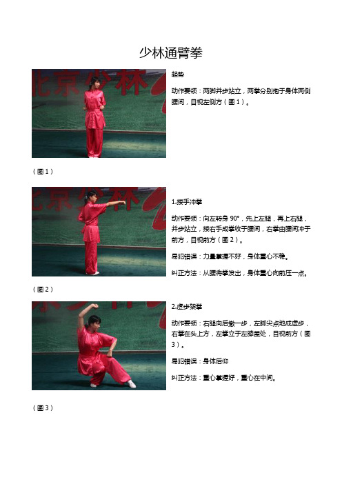 少林通臂拳
