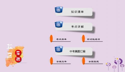 安徽省2019中考英语一轮复习第1部分考点探究九全第11课时Units1_2课件2019011811