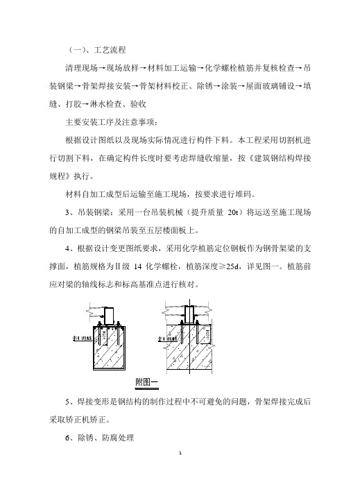 钢化夹胶安全玻璃屋顶工程