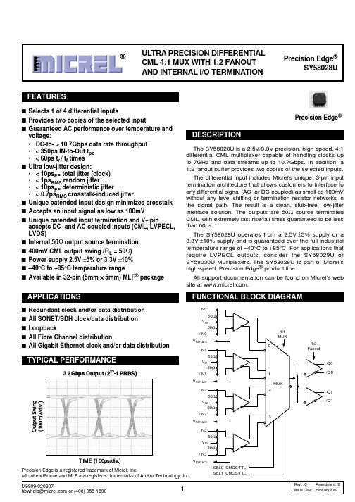 SY58028UMG资料