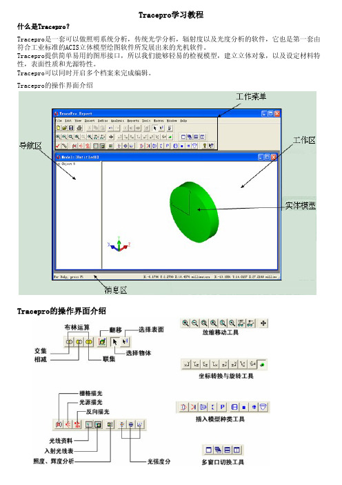 Tracepro学习教程