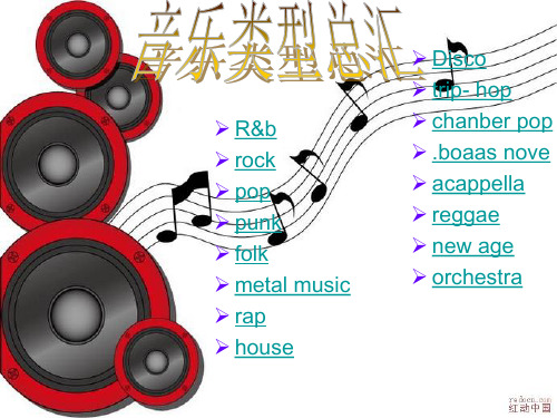 音乐种类PPT