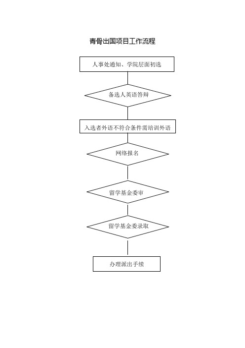 青骨出国项目工作流程