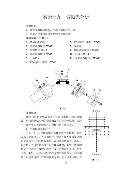 偏振光分析