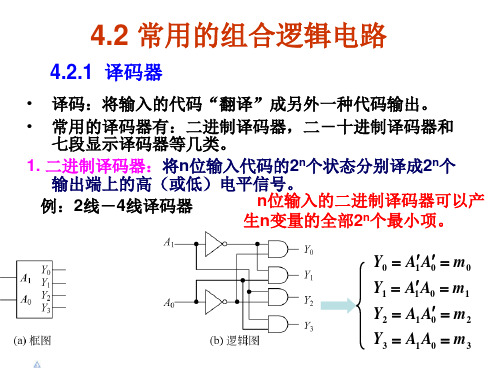 42常用的组合逻辑电路