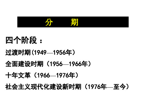 新中国的成立和向社会主义过渡的实现(PPT)4-4