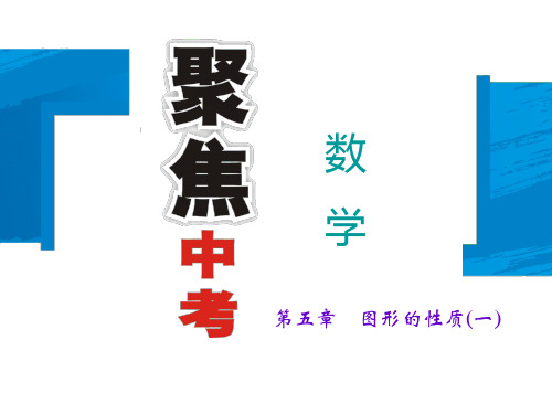 【聚焦中考】2015中考数学(陕西省)总复习课件：第20讲 三角形与全等三角形