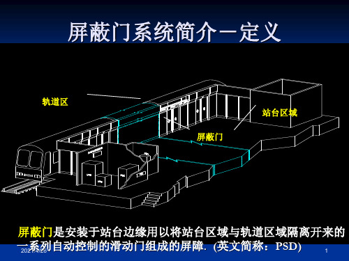 (参考PPT)屏蔽门系统组成工作原理及应急操作