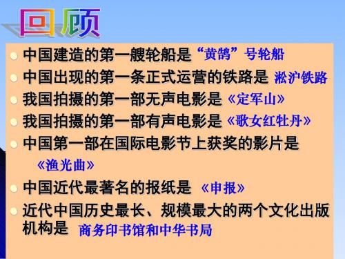 八上第21科学技术与思想文化