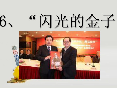 苏教版四册“闪光的金子”精品PPT课件